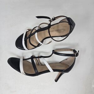 ANTONIO MELANI Farley Open Toe Strappy Gladiator Slingback Heels Women's Size 7M